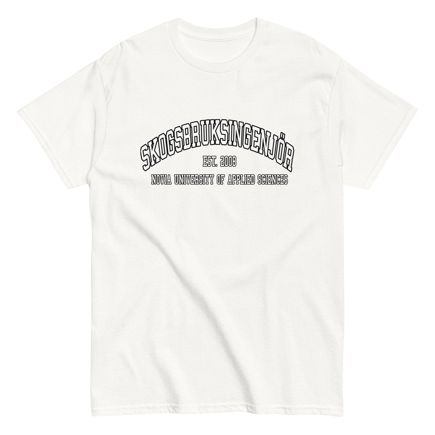 Skogsbruksingejör Tee Vitt Tryck