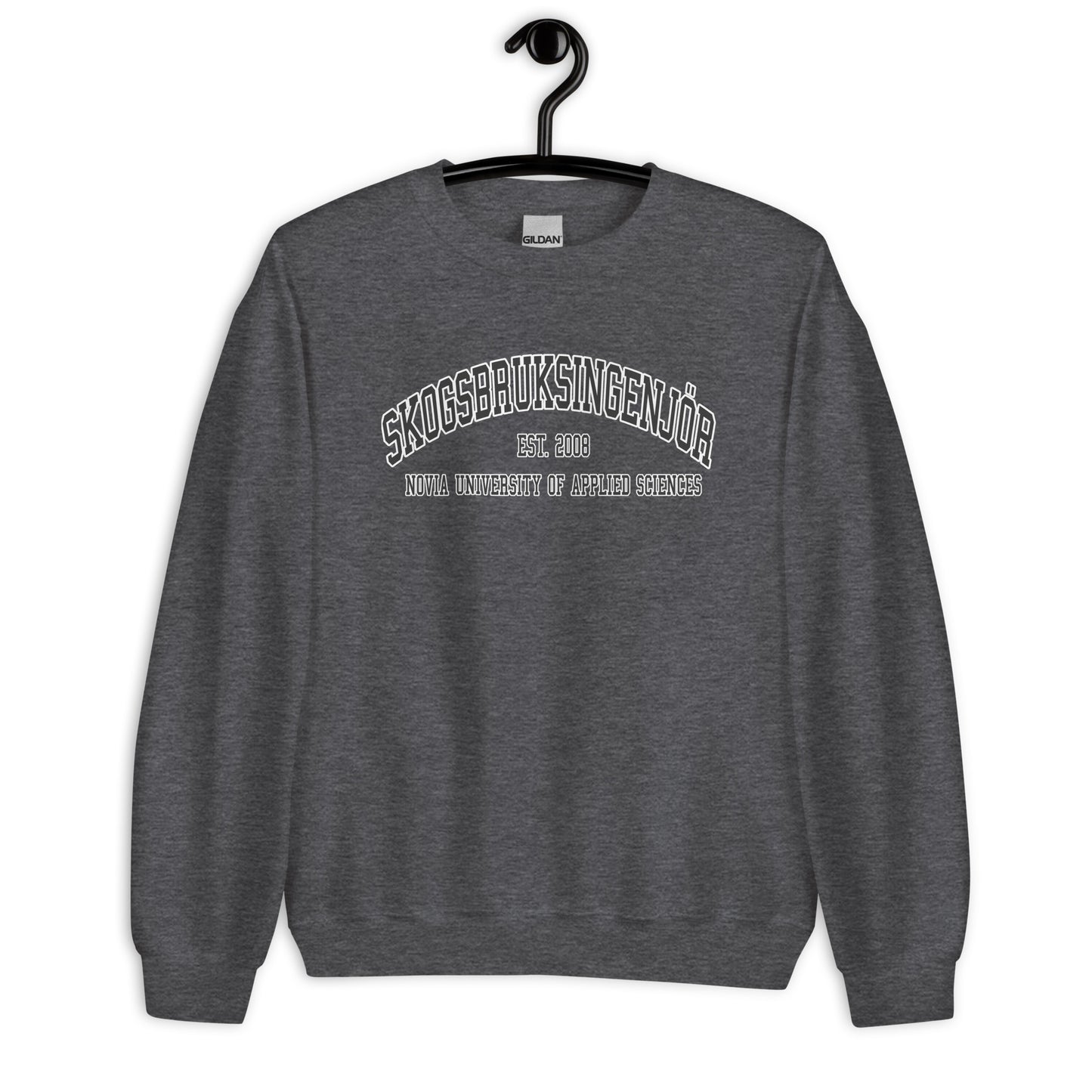 Skogsbruksingenjör Sweatshirt Svart Tryck