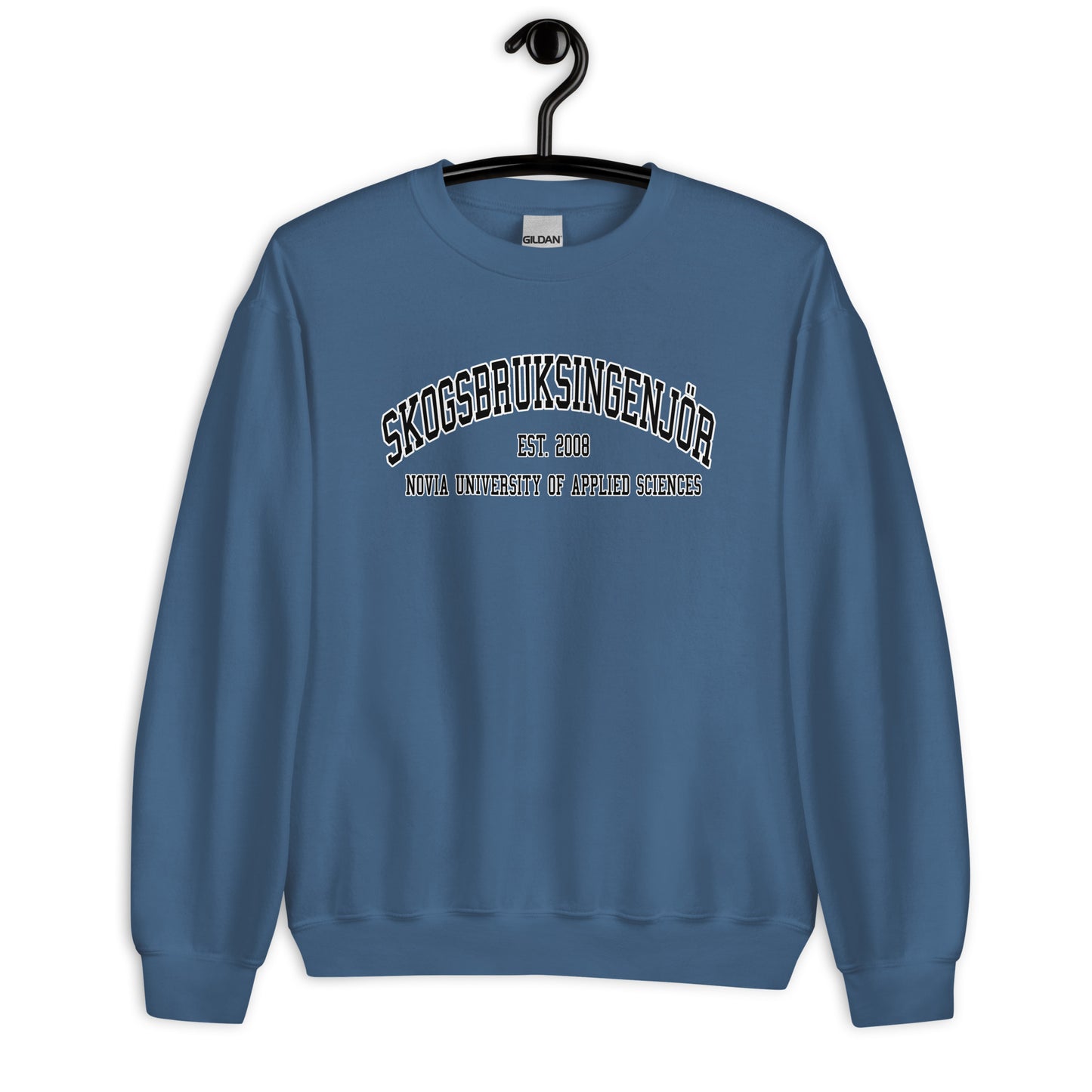Skogsbruksingenjör Sweatshirt Svart Tryck