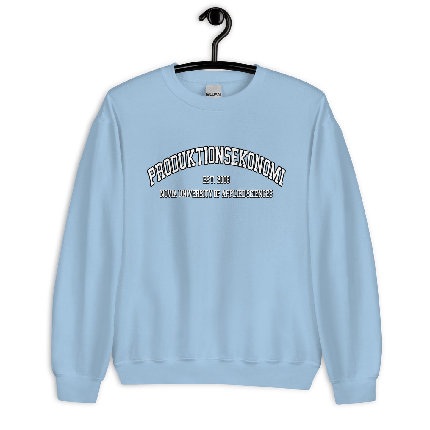 Produktionsekonomi Sweatshirt Svart Tryck