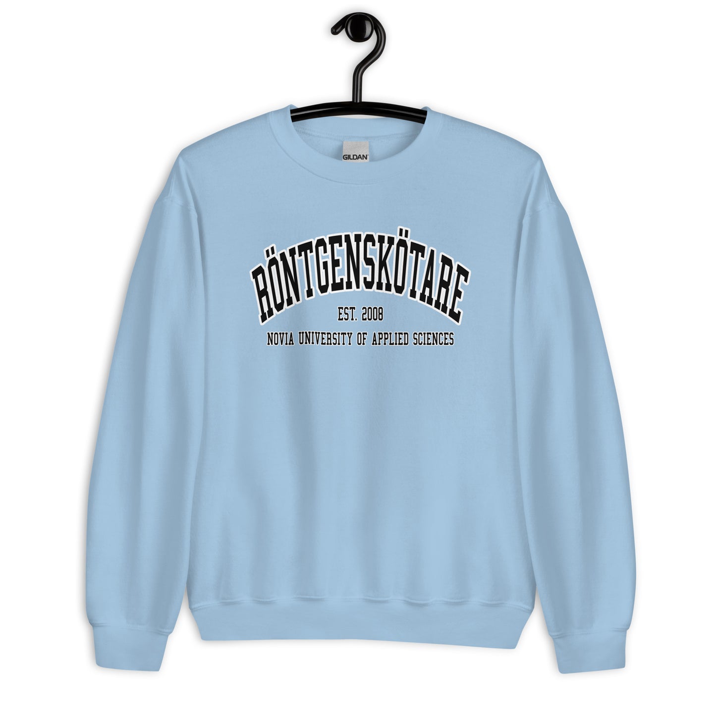 Röntgenskötare Sweatshirt Svart Tryck