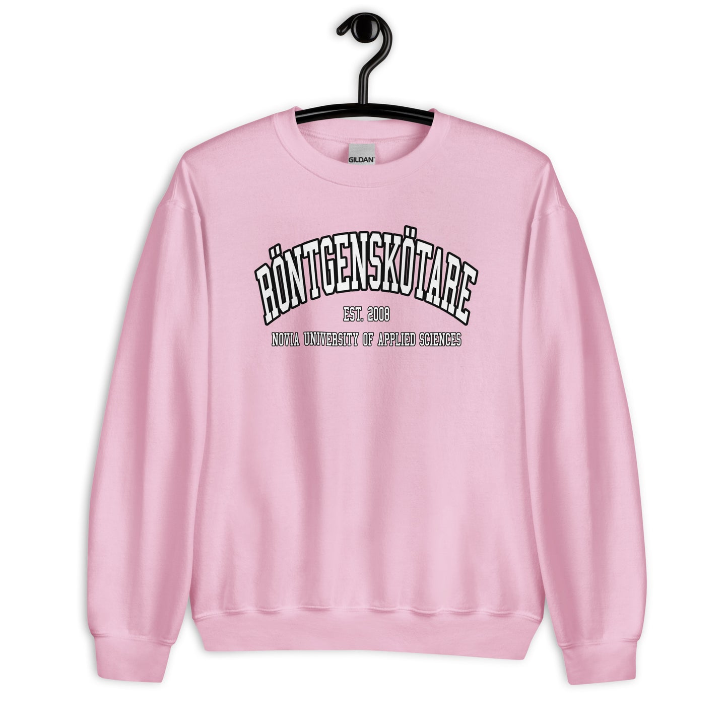 Röntgenskötare Sweatshirt Vitt Tryck