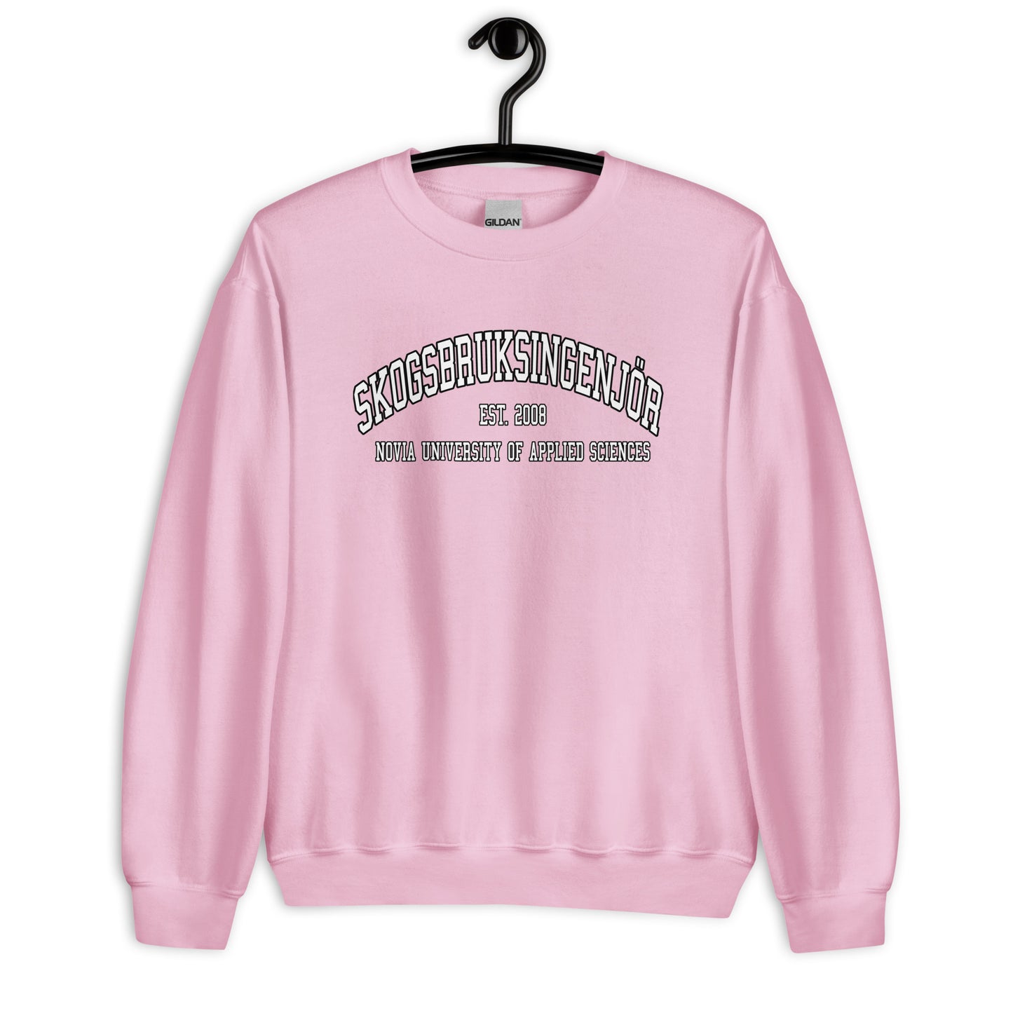 Skogsbruksingenjör Sweatshirt Vitt Tryck