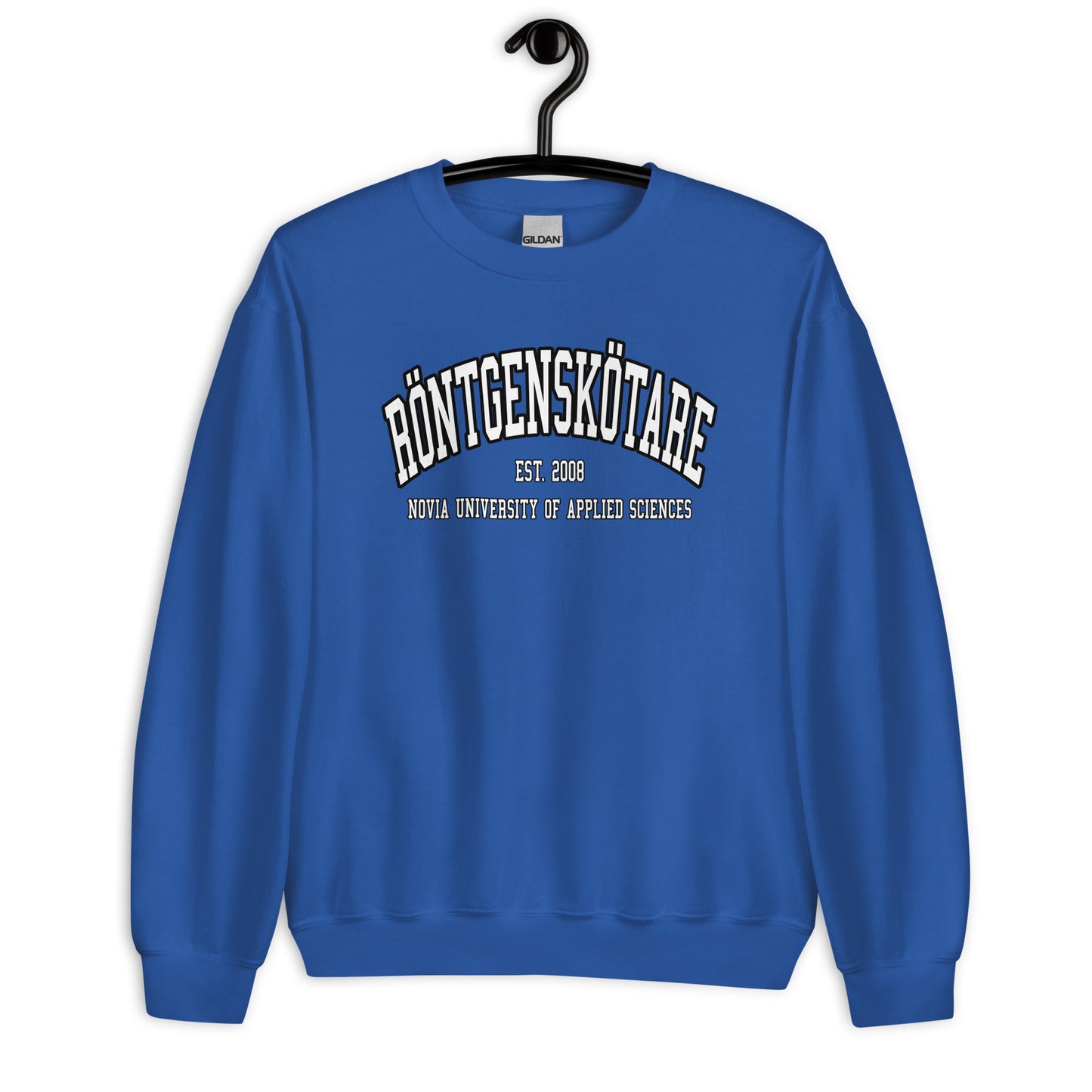Röntgenskötare Sweatshirt Vitt Tryck