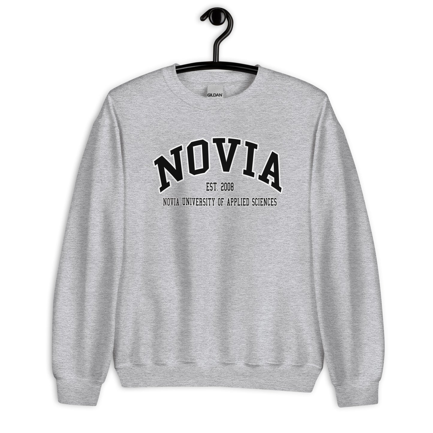 Novia Sweatshirt Svart Tryck