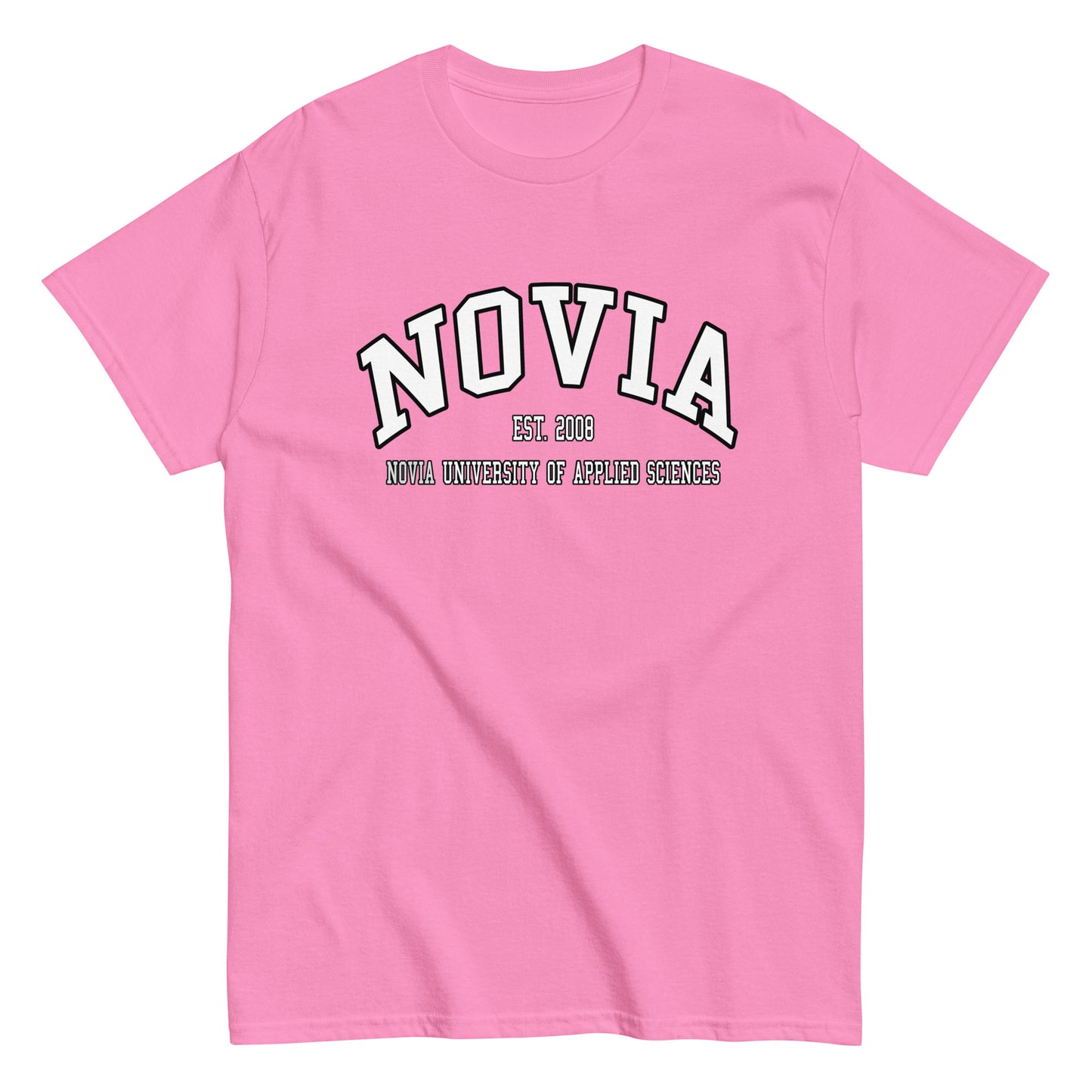 Novia Tee Vitt Tryck