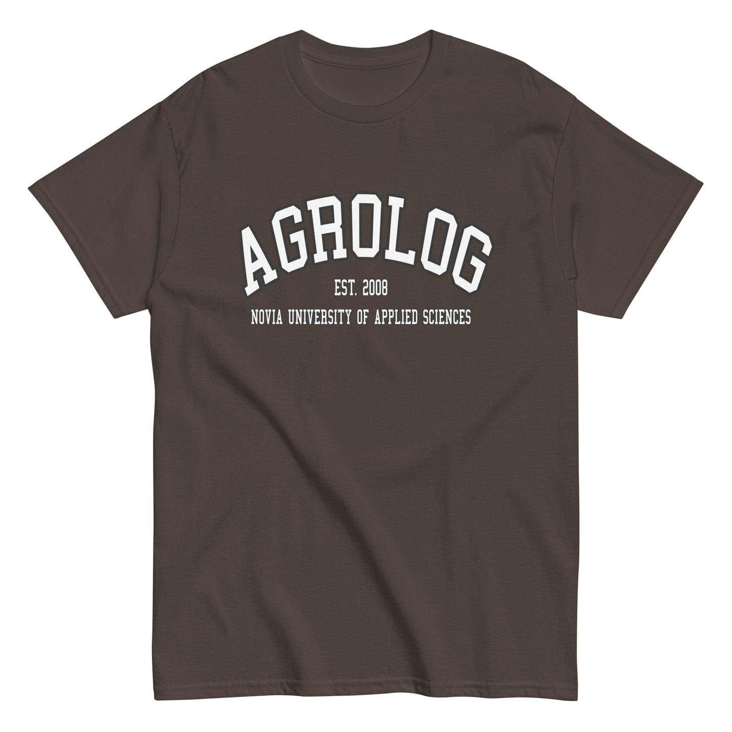 Agrolog Tee Vitt Tryck