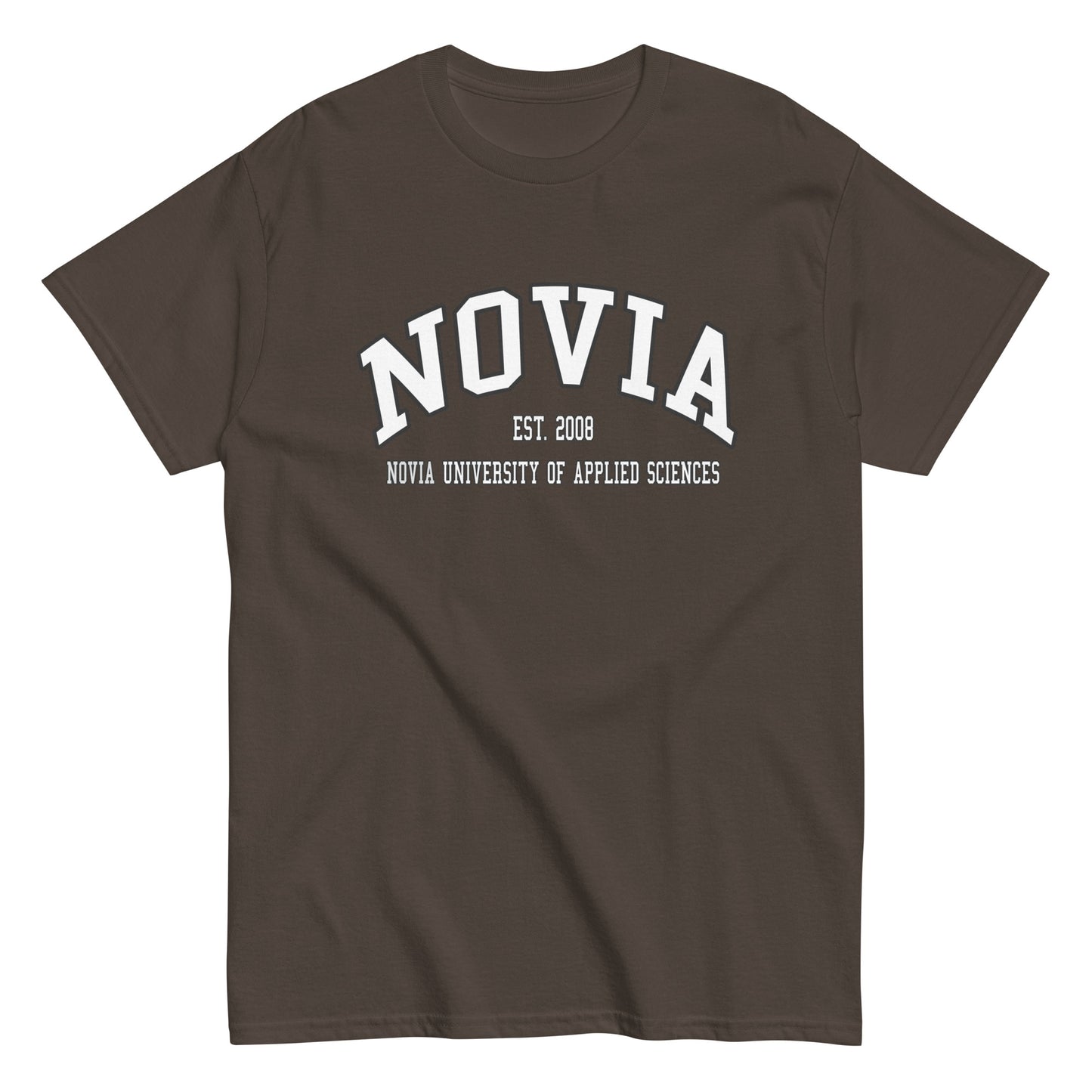 Novia Tee Vitt Tryck