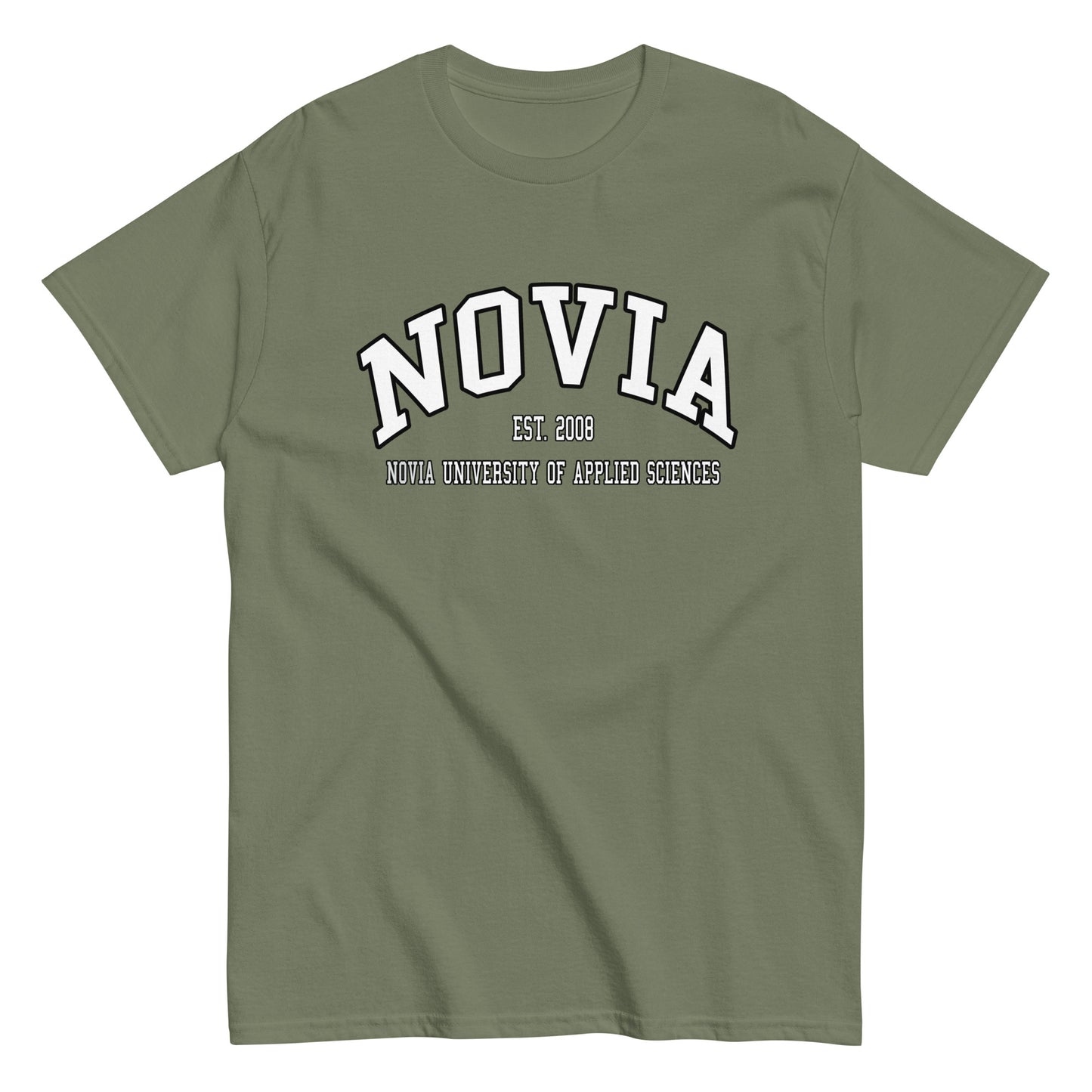 Novia Tee Vitt Tryck