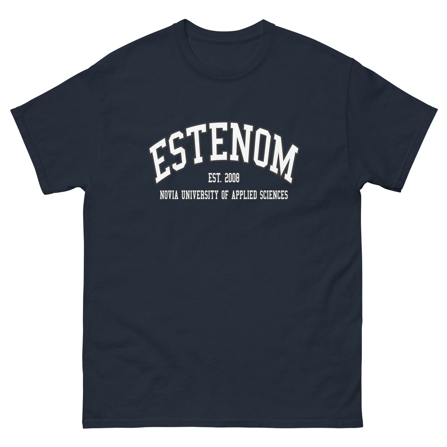 Estenom Tee Vitt Tryck