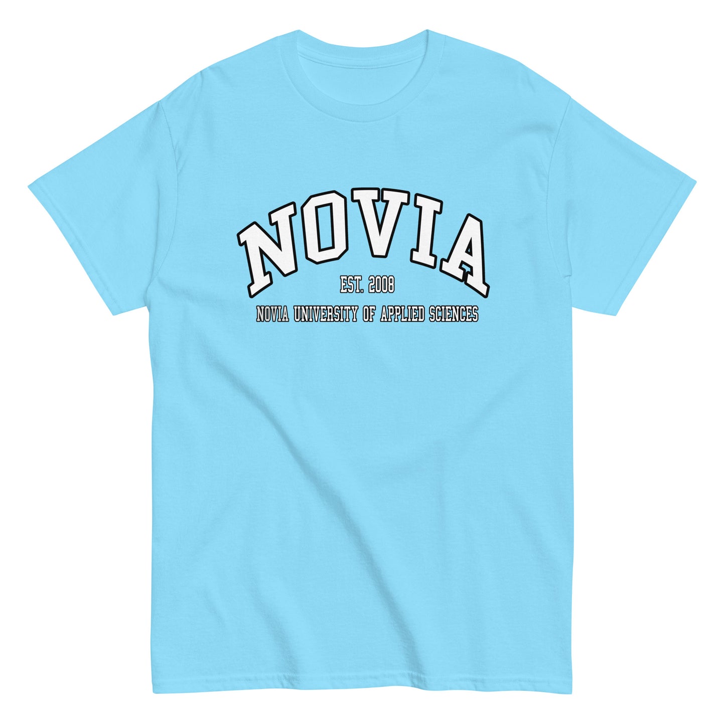 Novia Tee Vitt Tryck