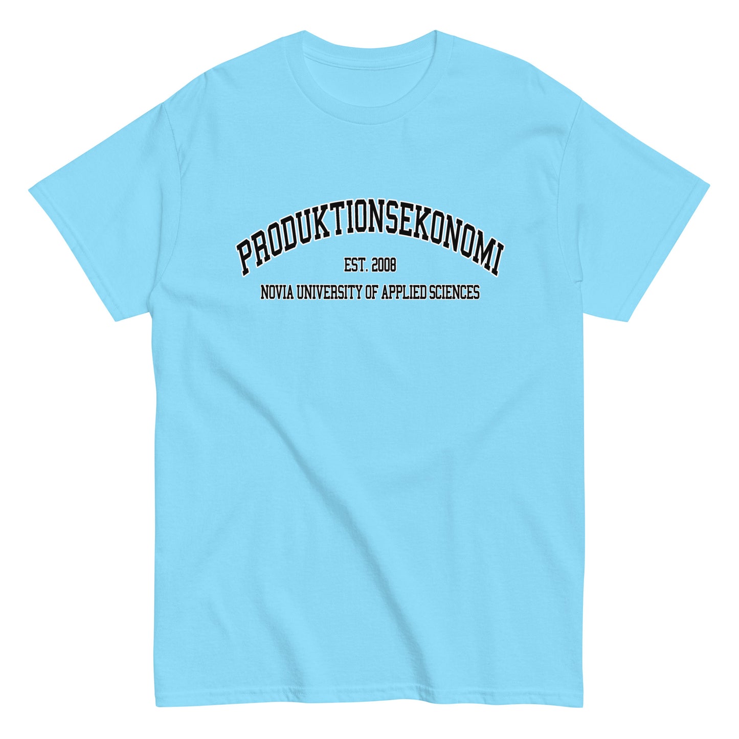 Produktionsekonomi Tee Svart Tryck