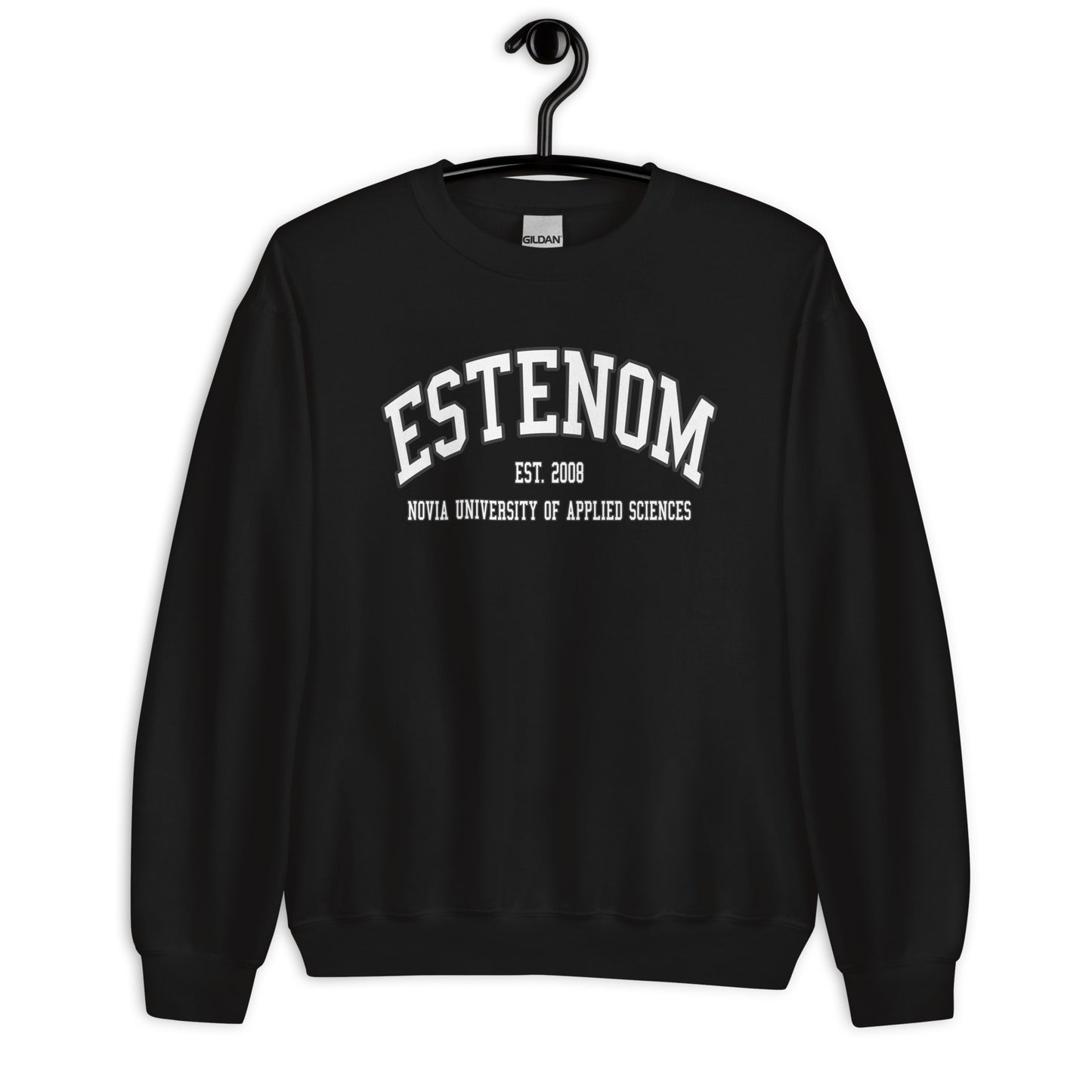 Estenom Sweatshirt Vitt Tryck