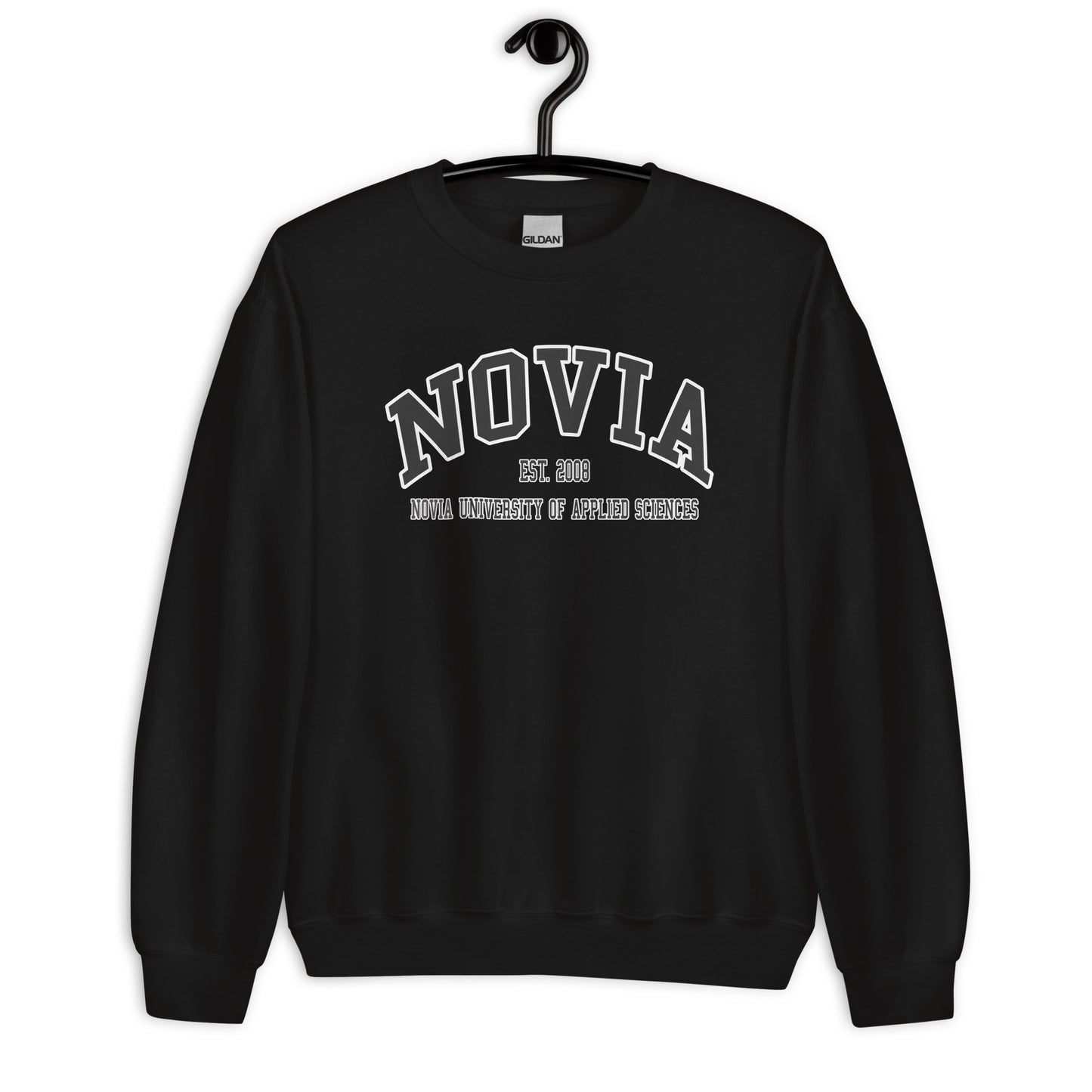 Novia Sweatshirt Svart Tryck