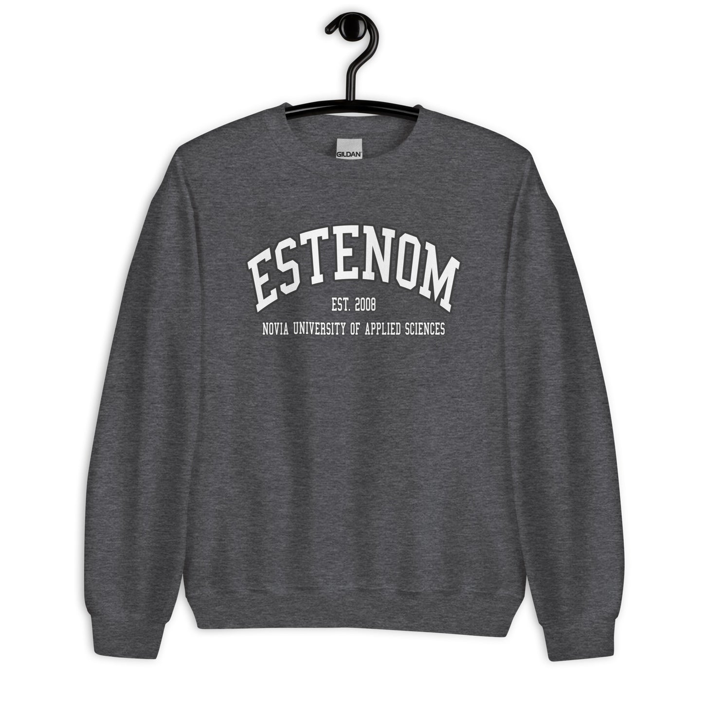 Estenom Sweatshirt Vitt Tryck