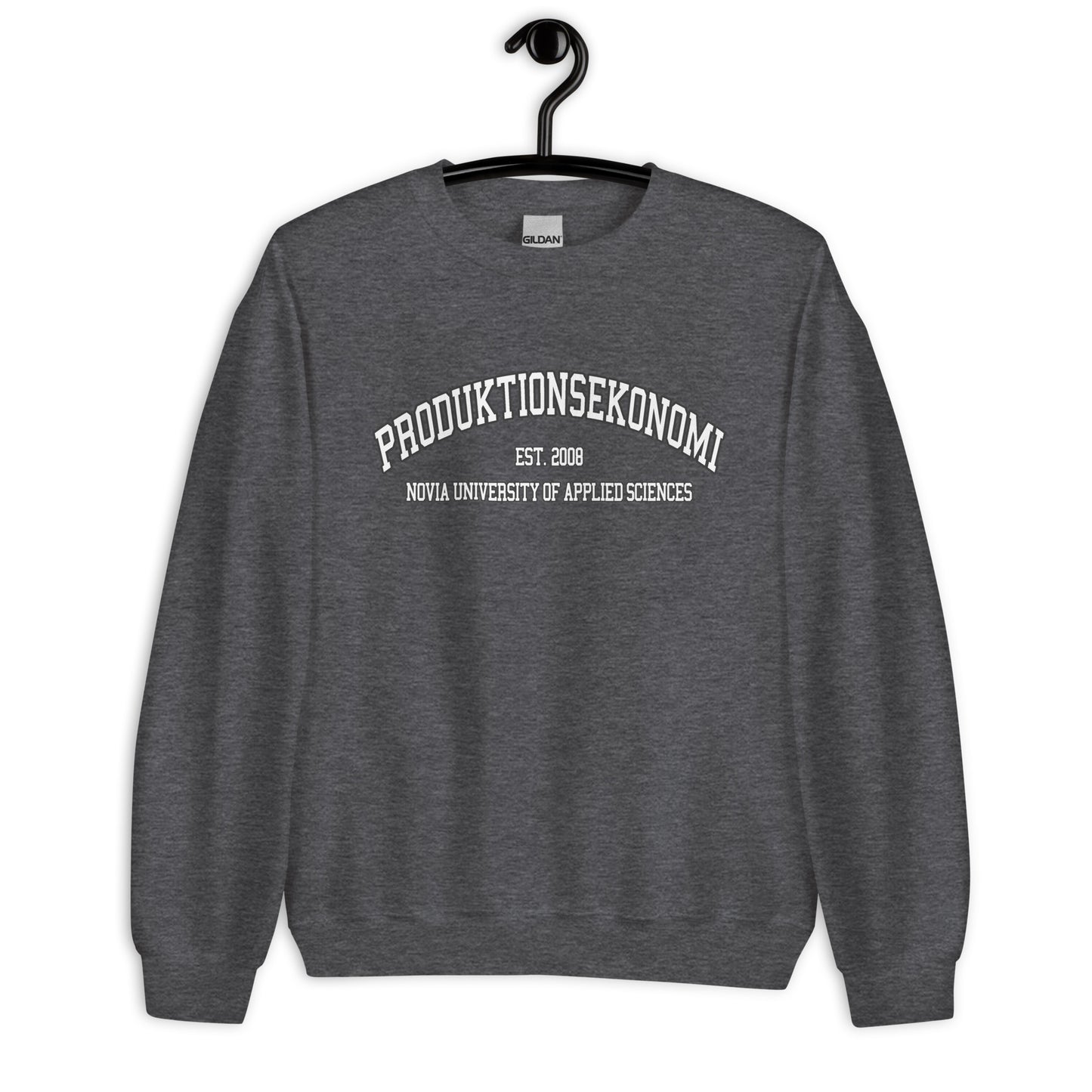 Produktionsekonomi Sweatshirt Svart Tryck