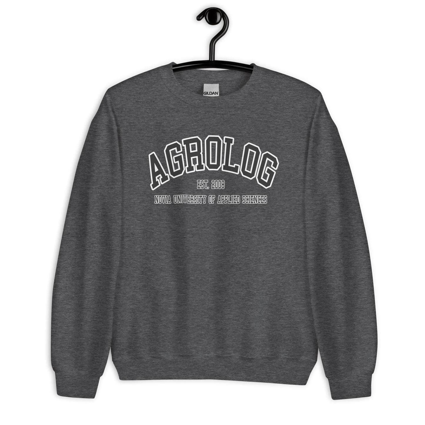 Agrolog Sweatshirt Svart Tryck