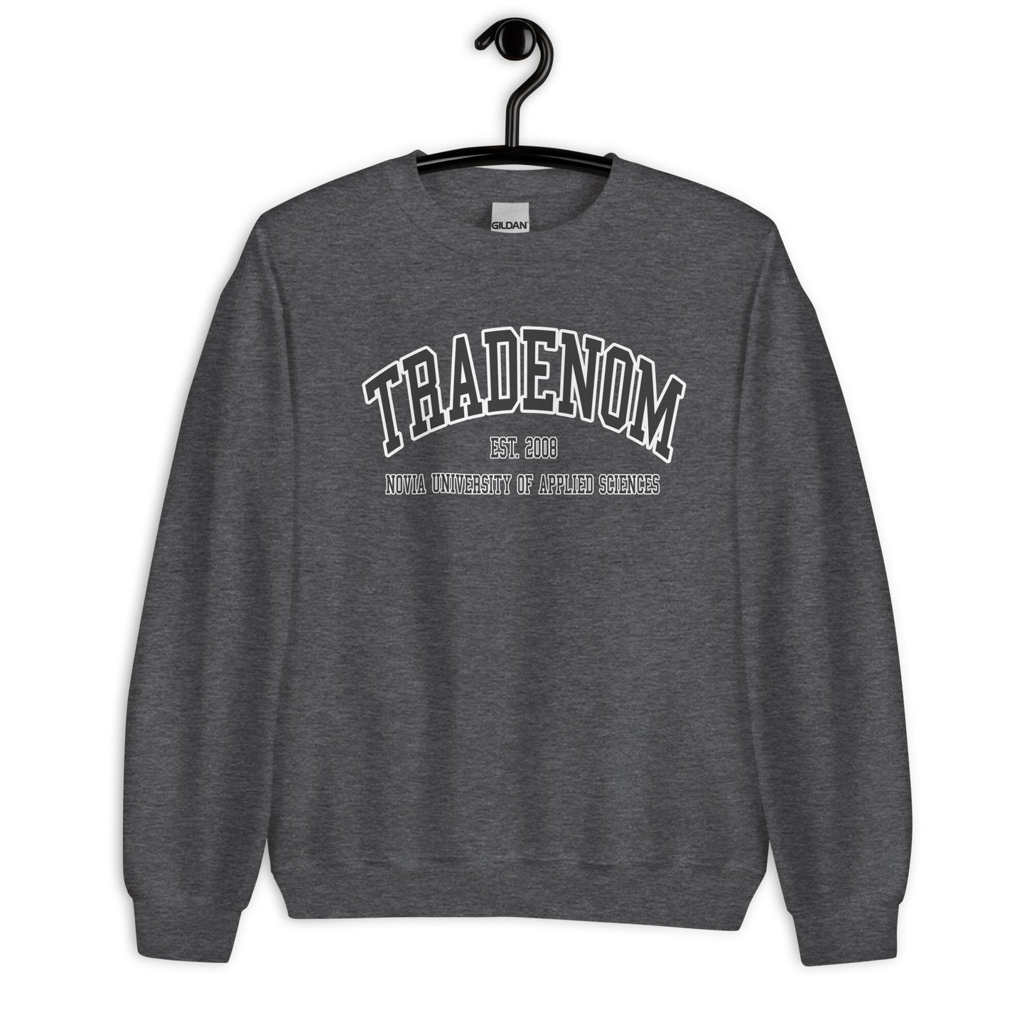 Tradenom Sweatshirt Svart Tryck