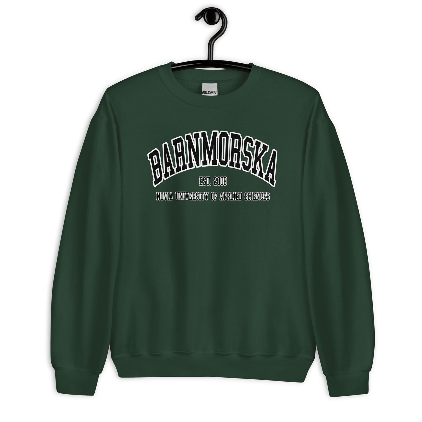 Barnmorska Sweatshirt Svart Tryck