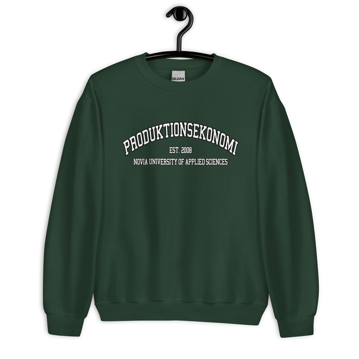 Produktionsekonomi Sweatshirt Svart Tryck