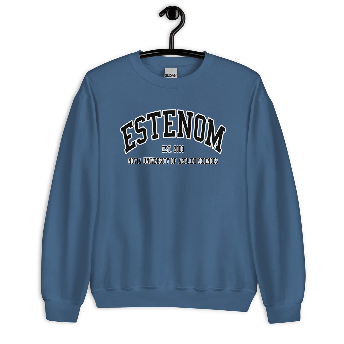 Estenom Sweatshirt Svart Tryck