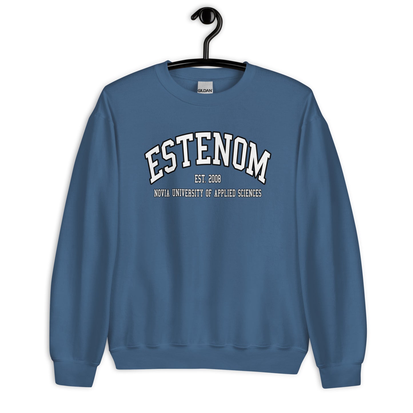 Estenom Sweatshirt Vitt Tryck