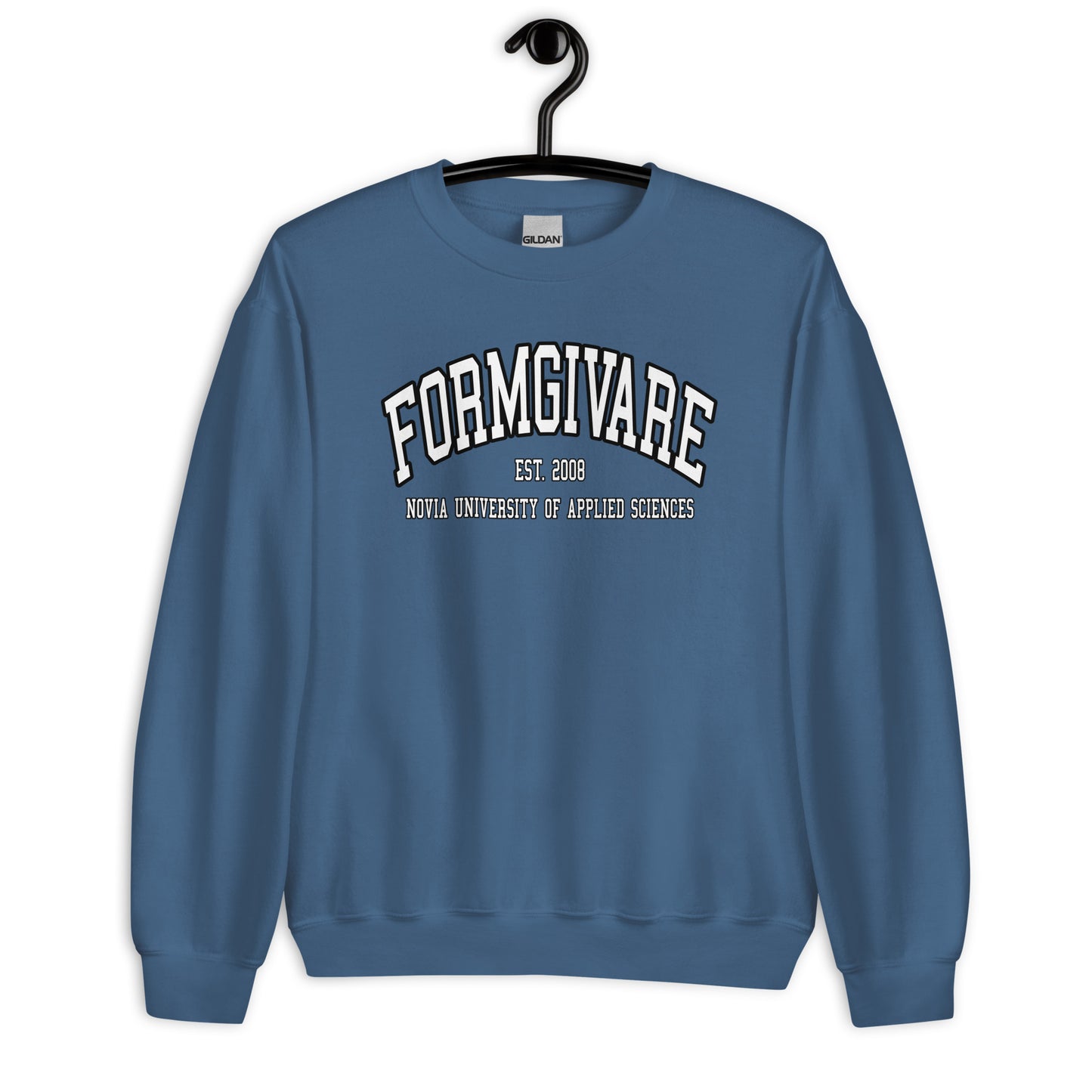 Formgivare Sweatshirt Vitt Tryck