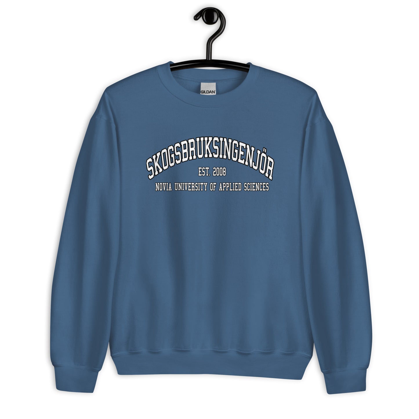 Skogsbruksingenjör Sweatshirt Vitt Tryck