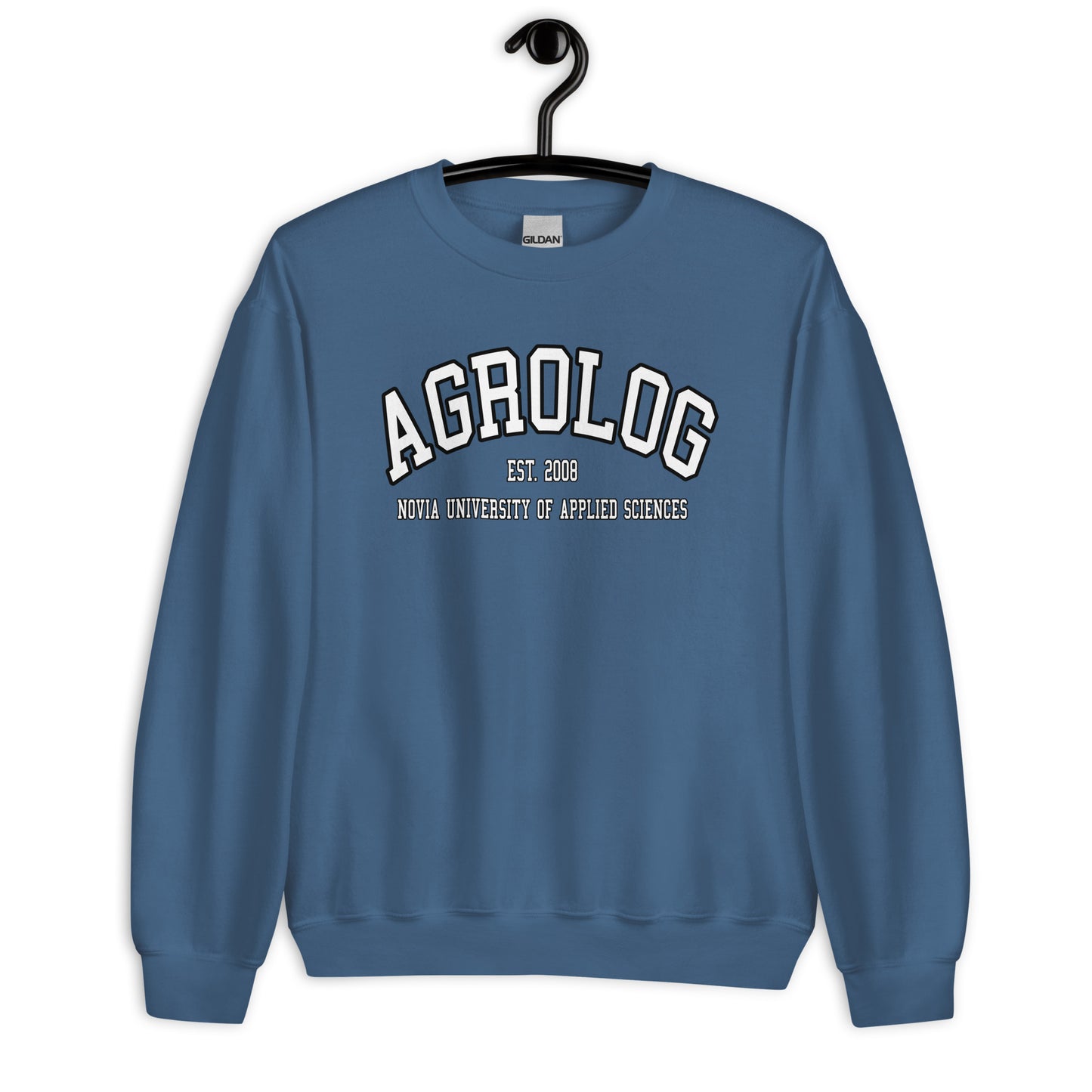 Agrolog Sweatshirt Vitt Tryck