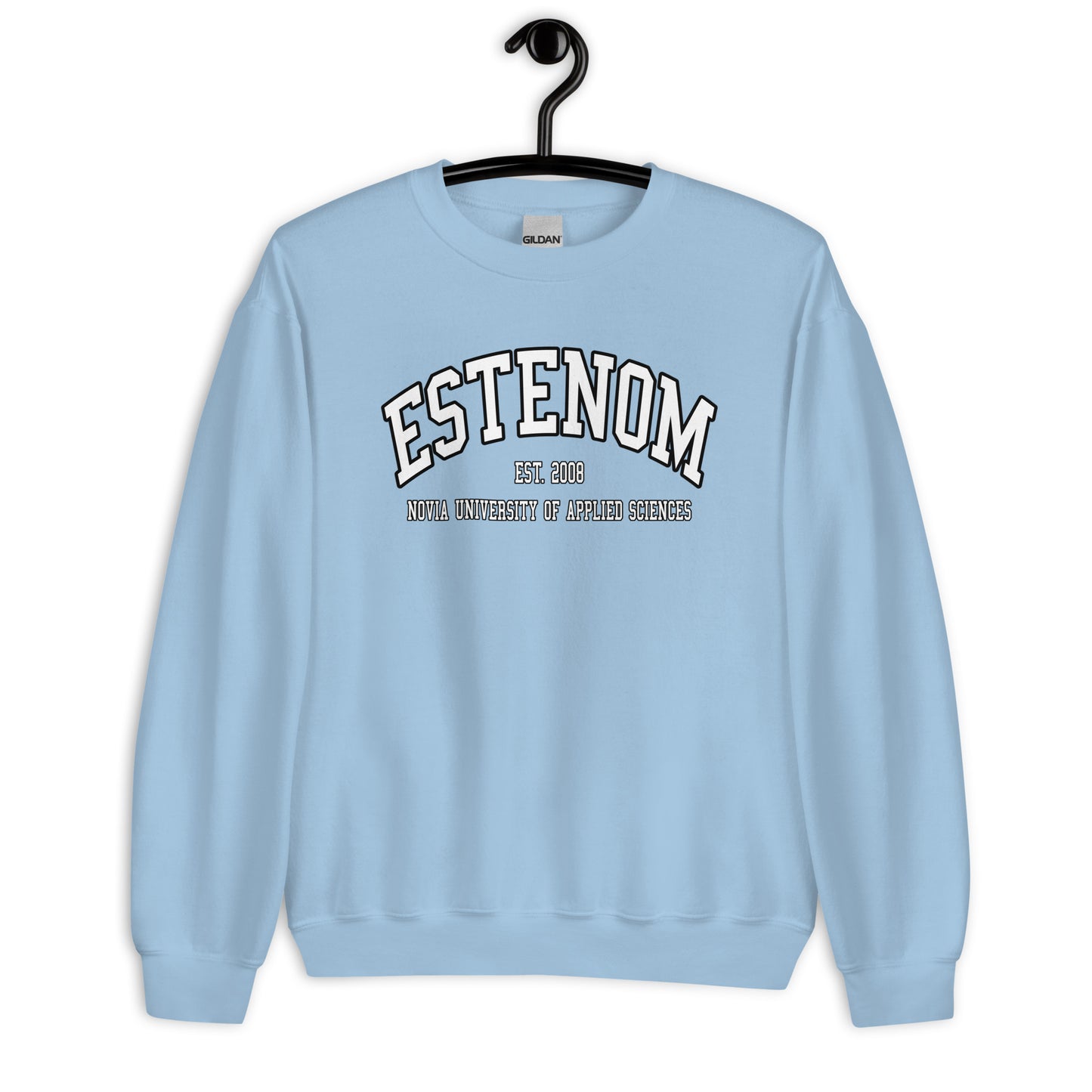 Estenom Sweatshirt Vitt Tryck