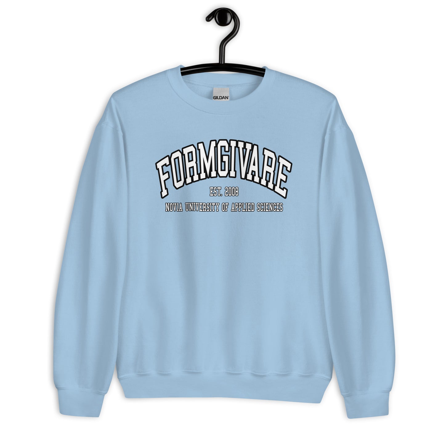 Formgivare Sweatshirt Vitt Tryck