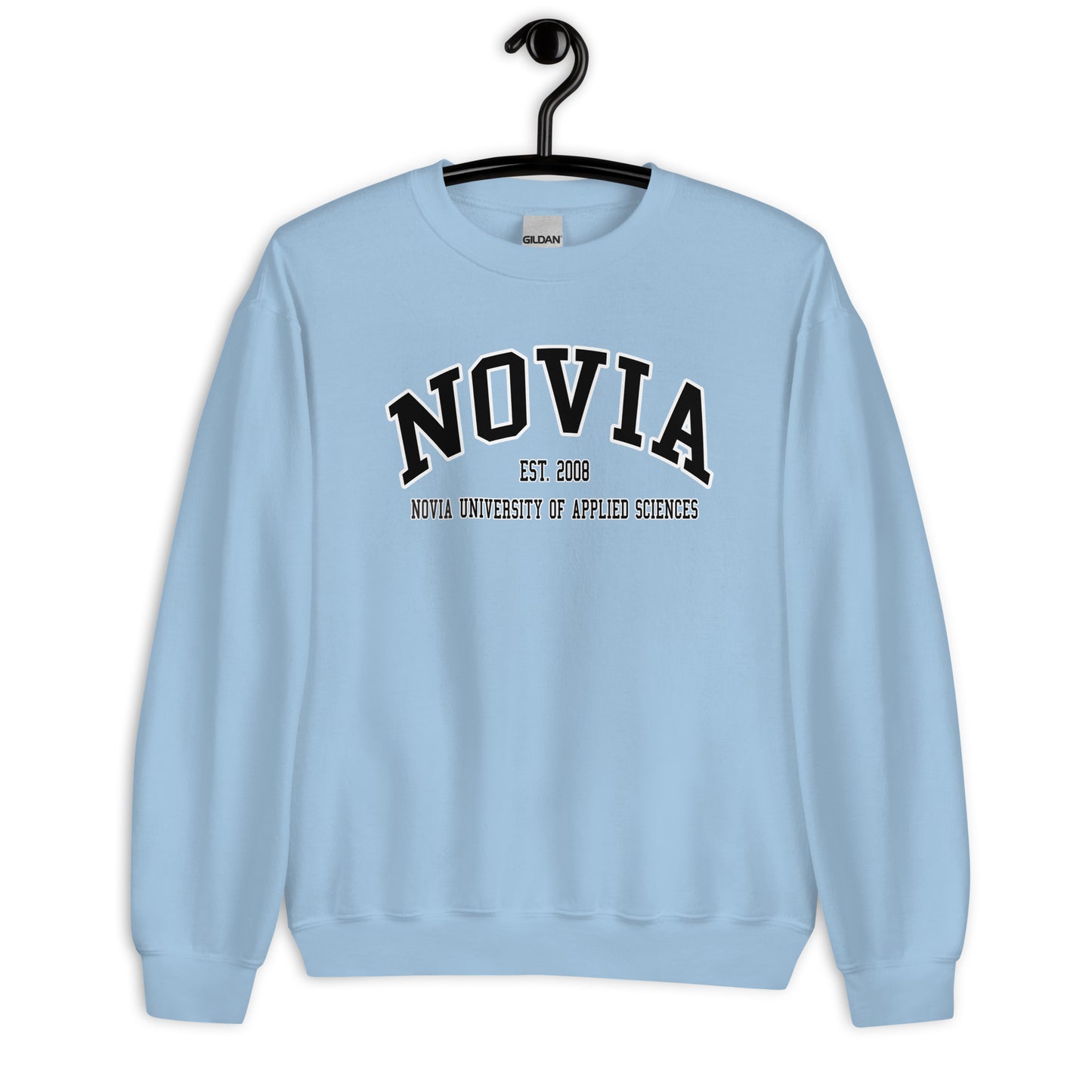 Novia Sweatshirt Svart Tryck