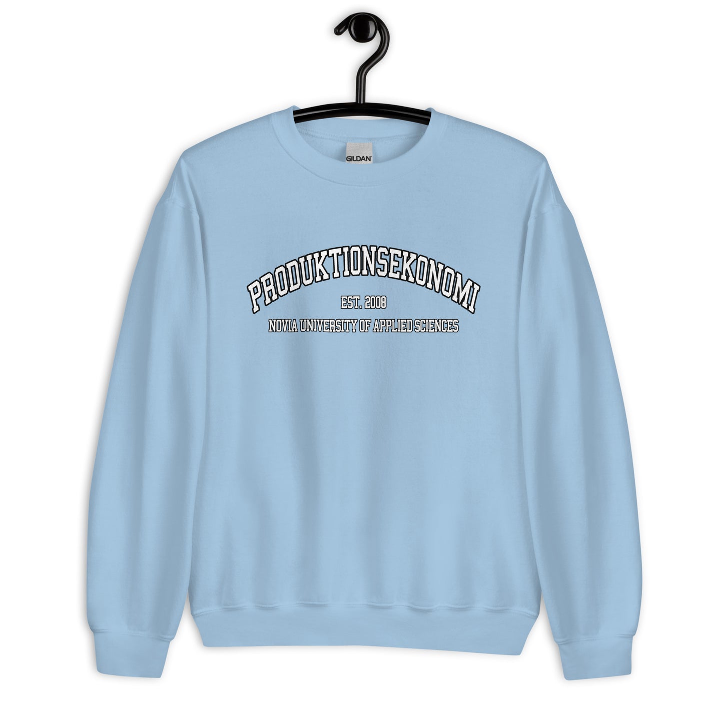 Produktionsekonomi Sweatshirt Svart Tryck