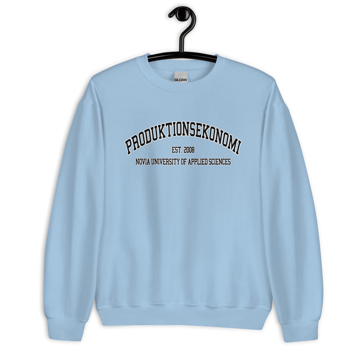 Produktionsekonomi Sweatshirt Svart Tryck