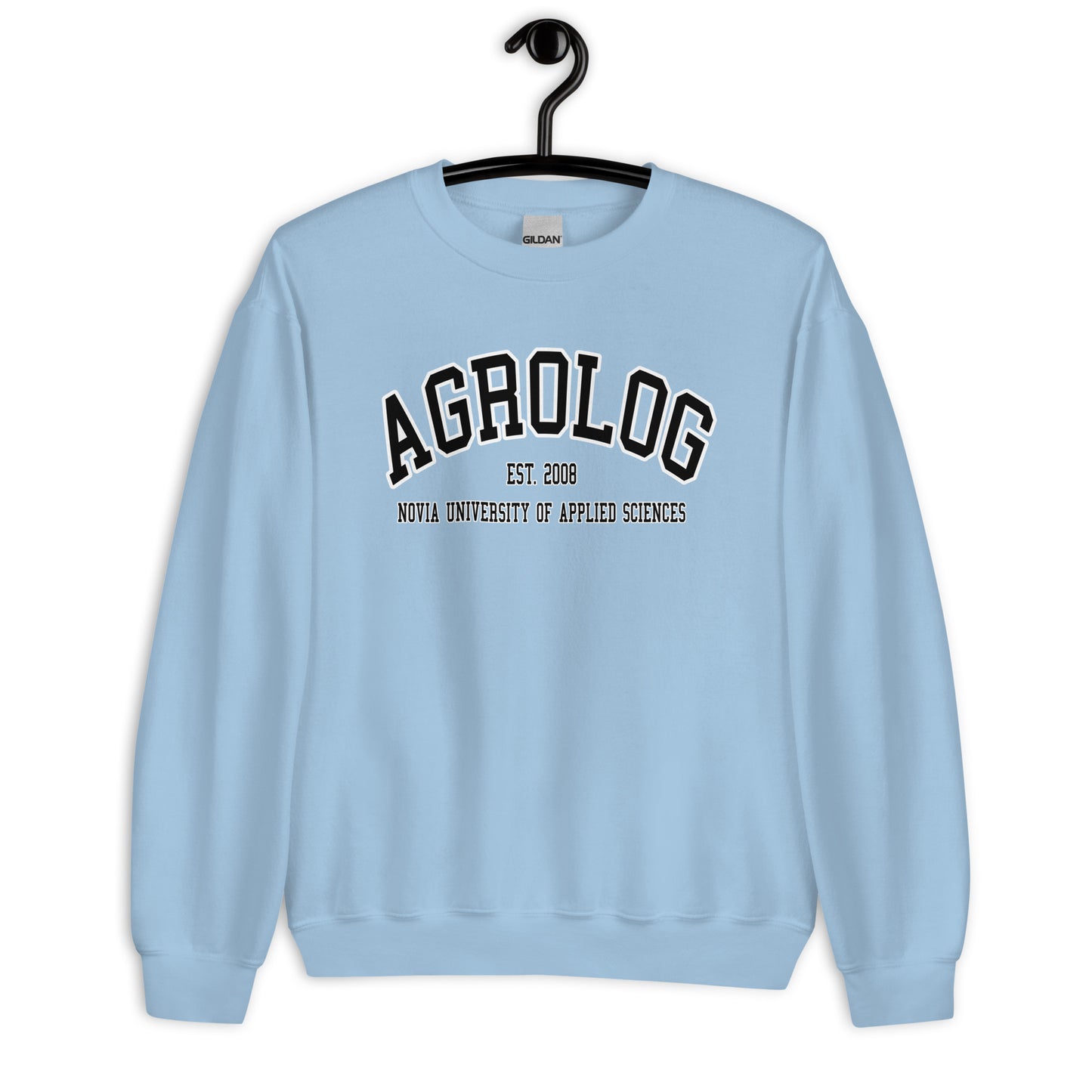 Agrolog Sweatshirt Svart Tryck