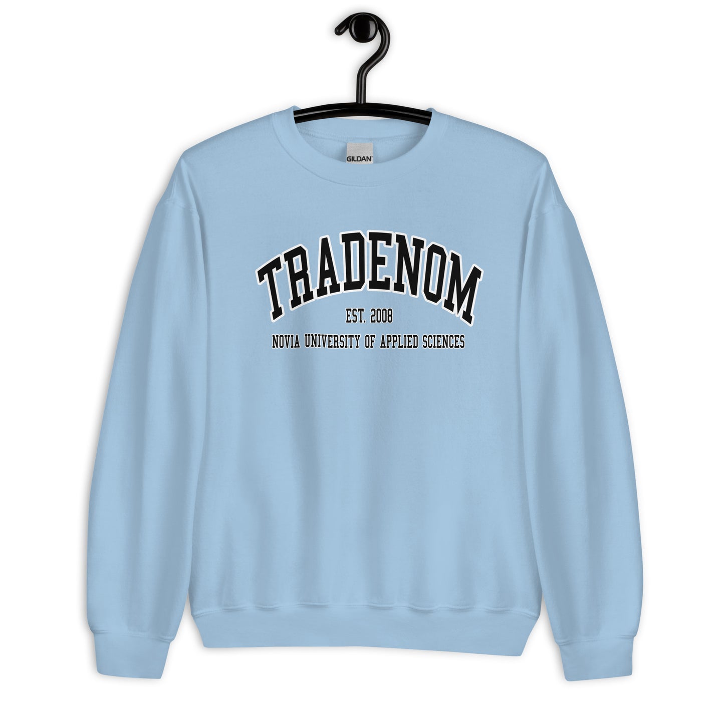 Tradenom Sweatshirt Svart Tryck