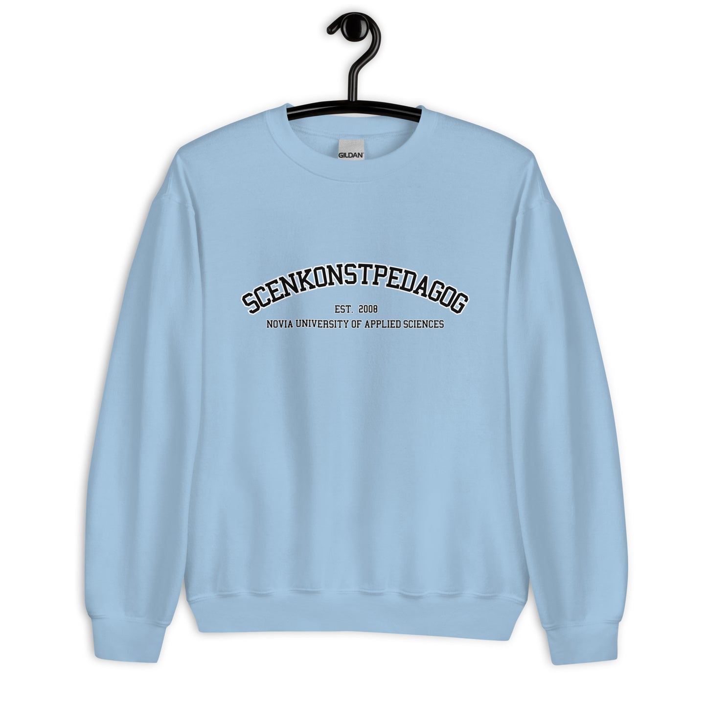 Scenkonstpedagog Sweatshirt Svart Tryck