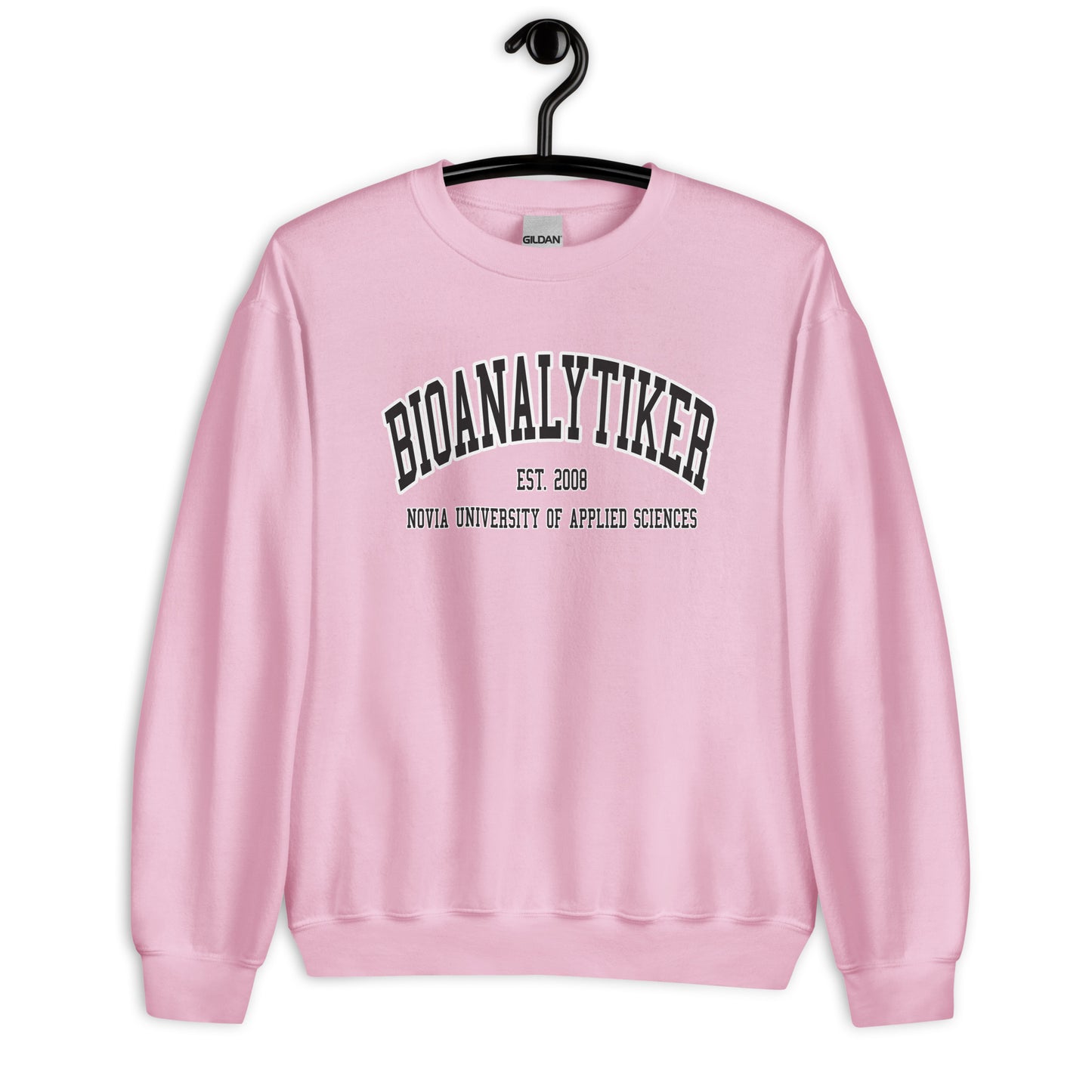 Bioanalytiker Sweatshirt Svart Tryck