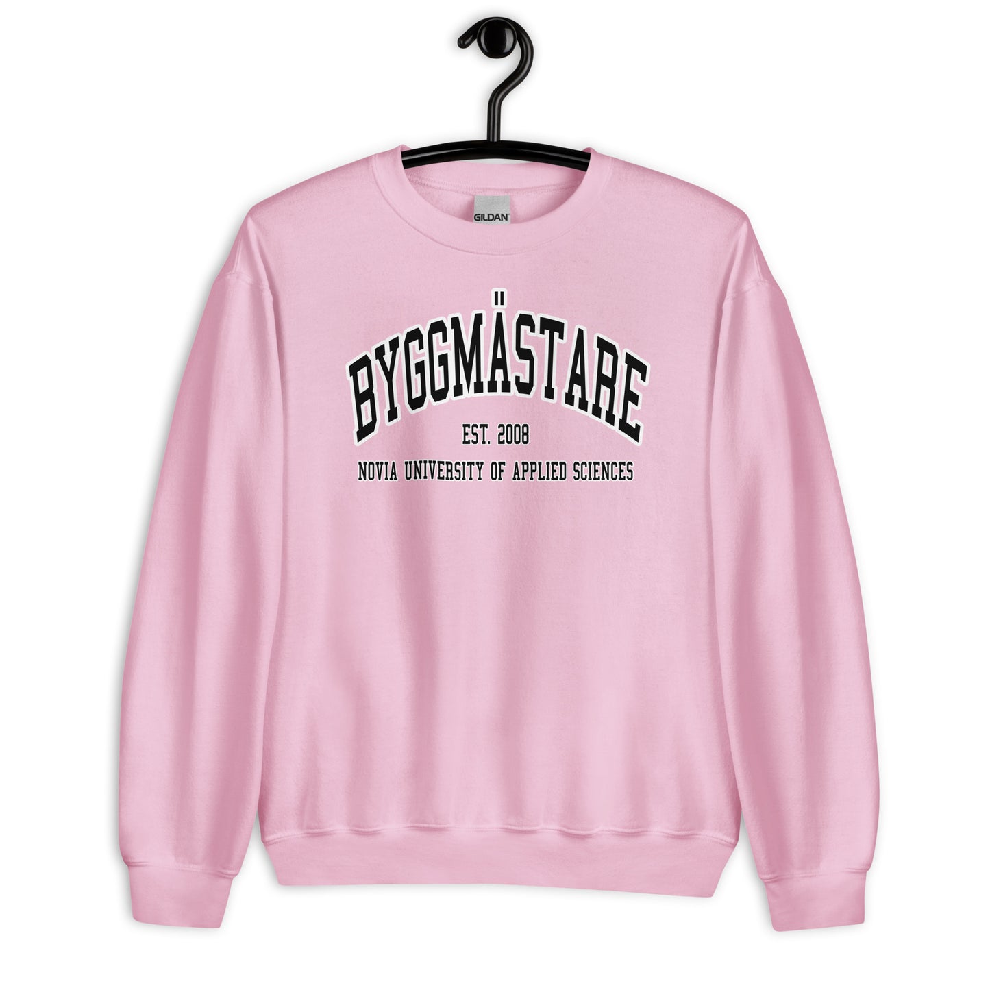 Byggmästare Sweatshirt Svart Tryck