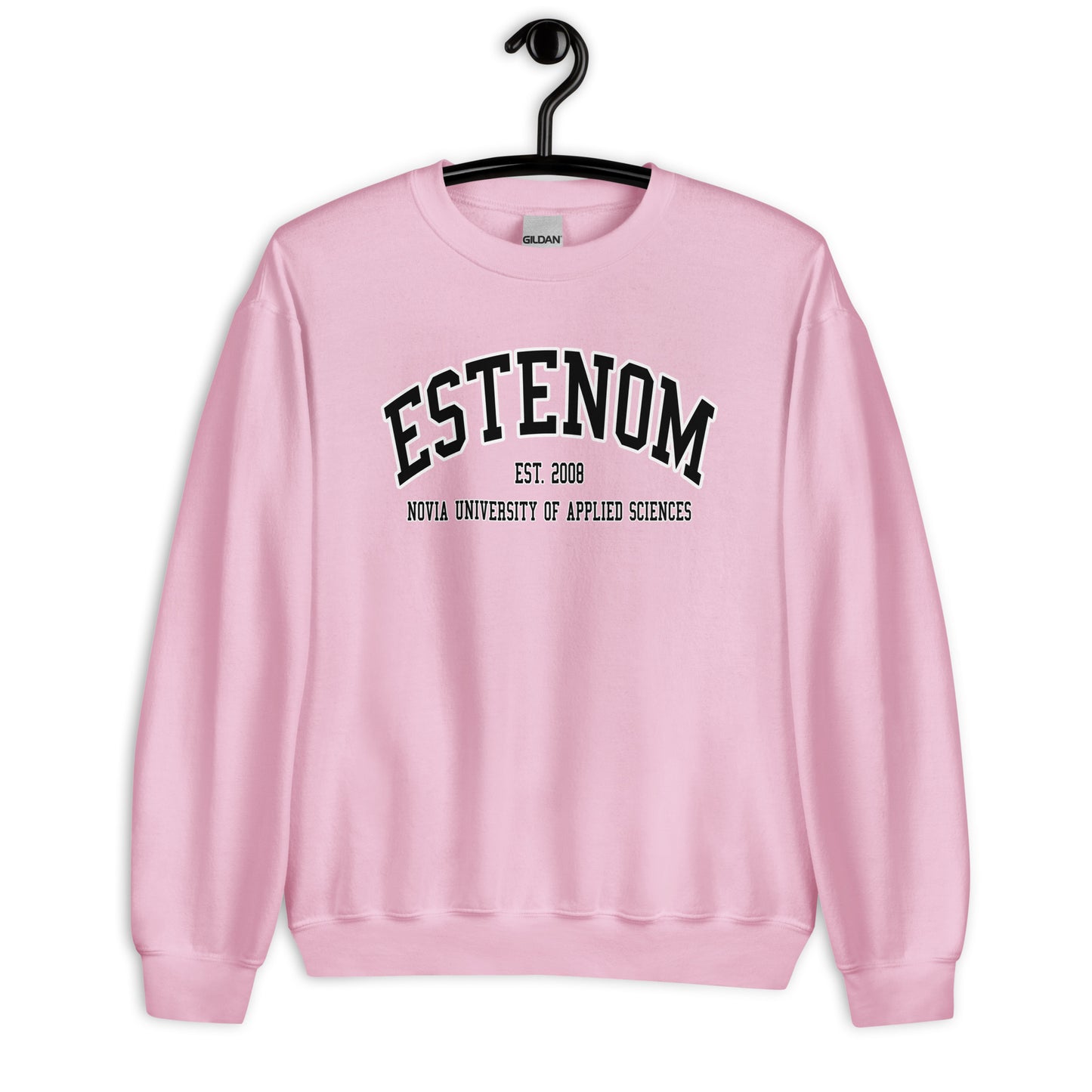 Estenom Sweatshirt Svart Tryck