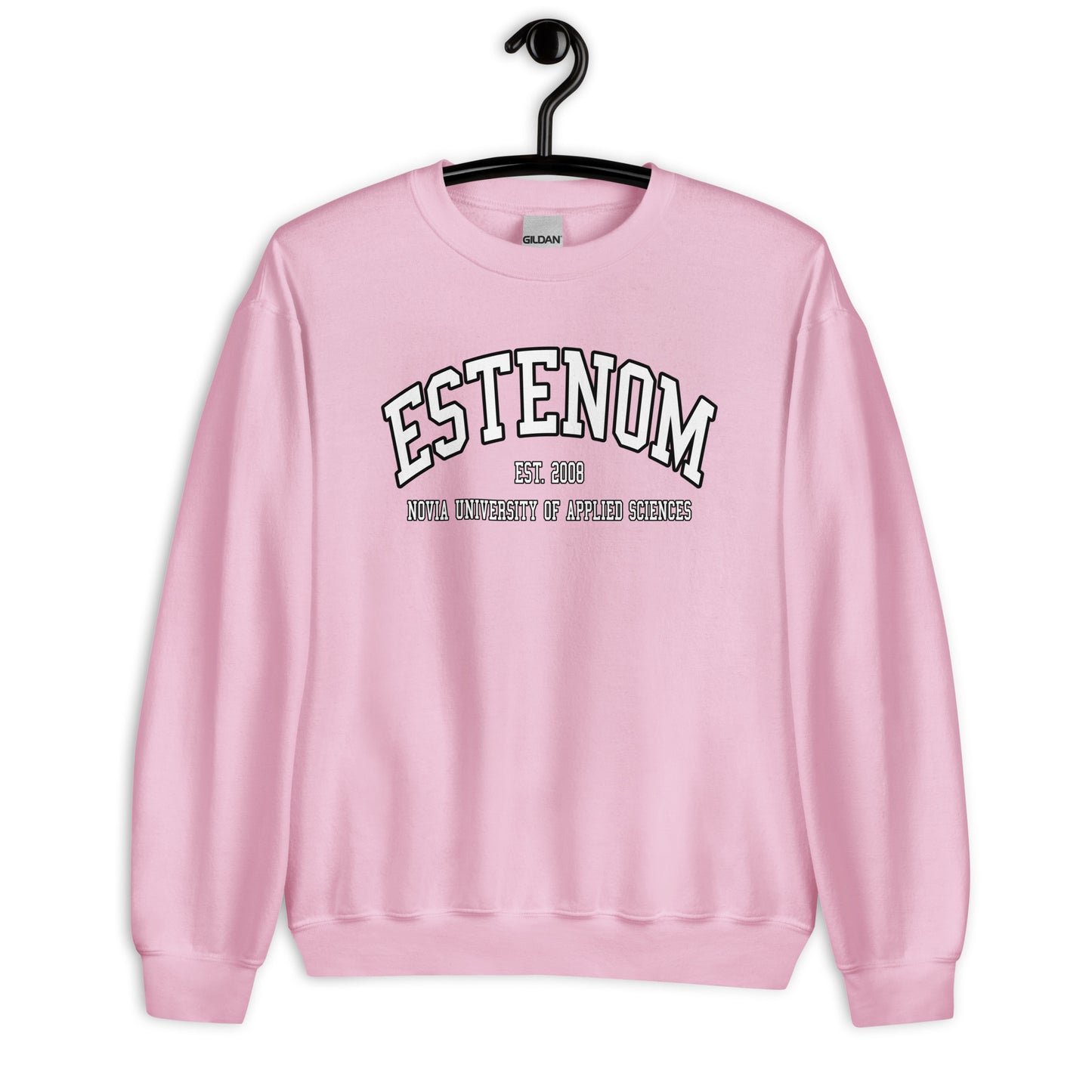 Estenom Sweatshirt Vitt Tryck