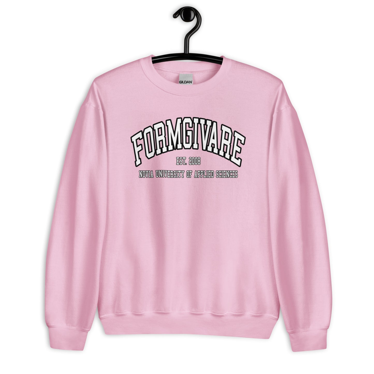 Formgivare Sweatshirt Vitt Tryck