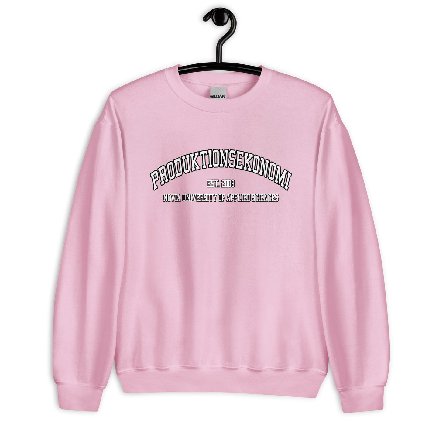 Produktionsekonomi Sweatshirt Svart Tryck