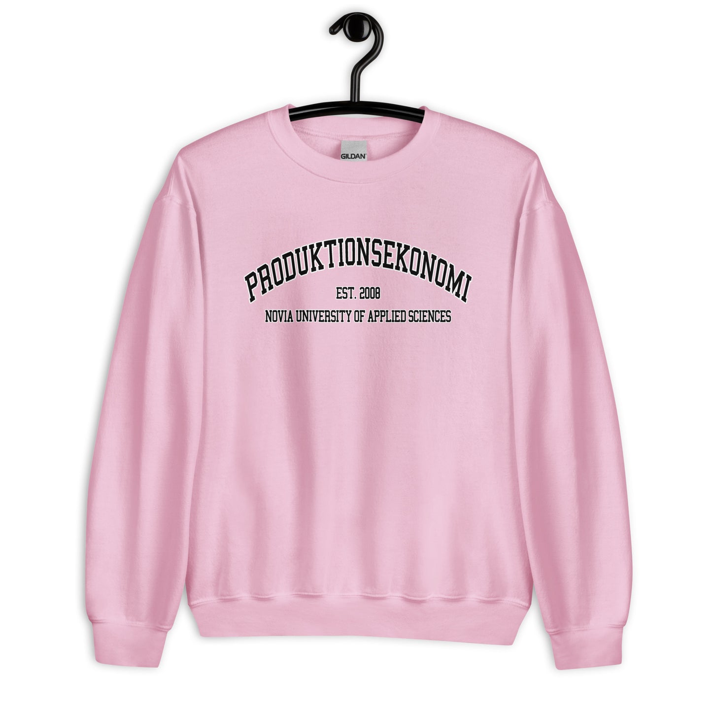 Produktionsekonomi Sweatshirt Svart Tryck