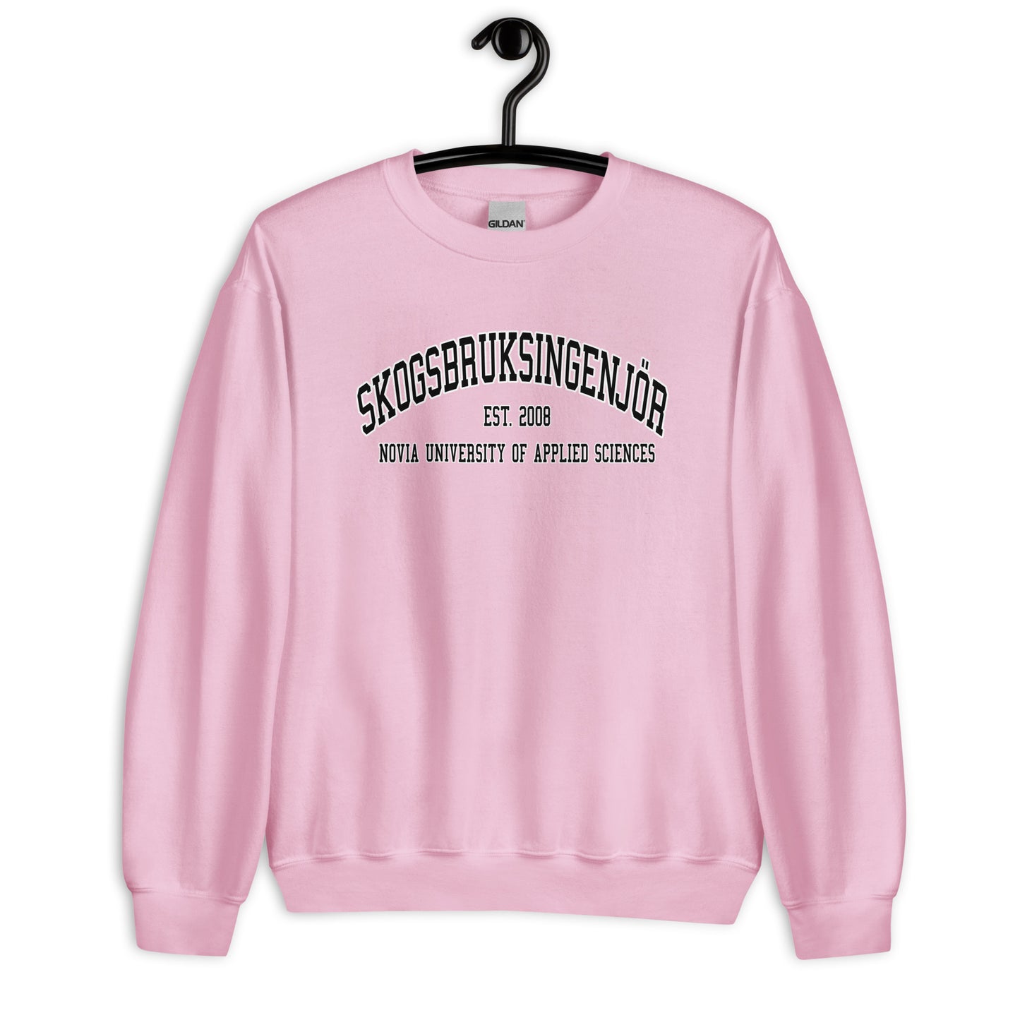 Skogsbruksingenjör Sweatshirt Svart Tryck