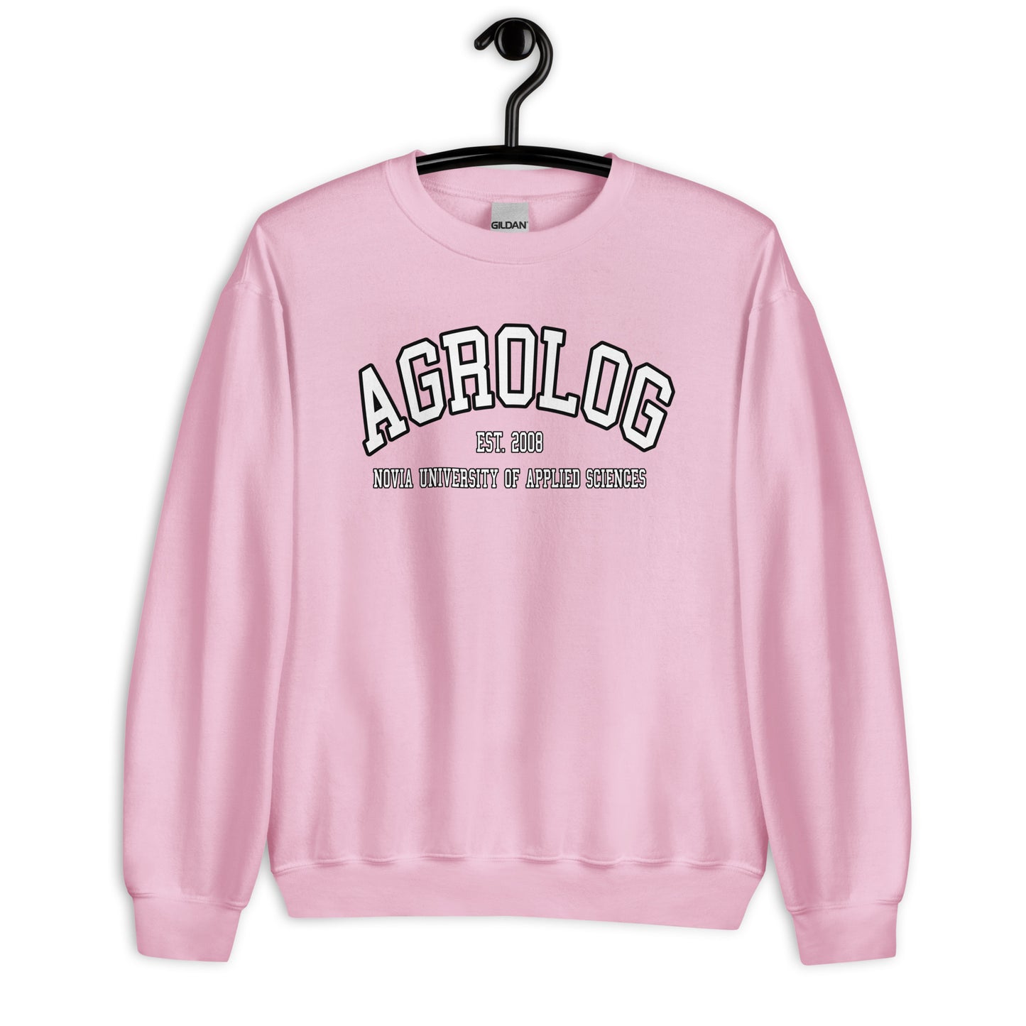 Agrolog Sweatshirt Vitt Tryck