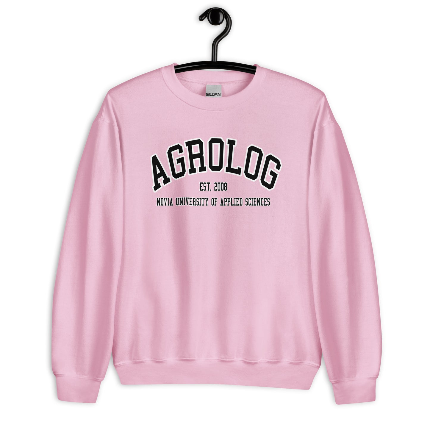 Agrolog Sweatshirt Svart Tryck