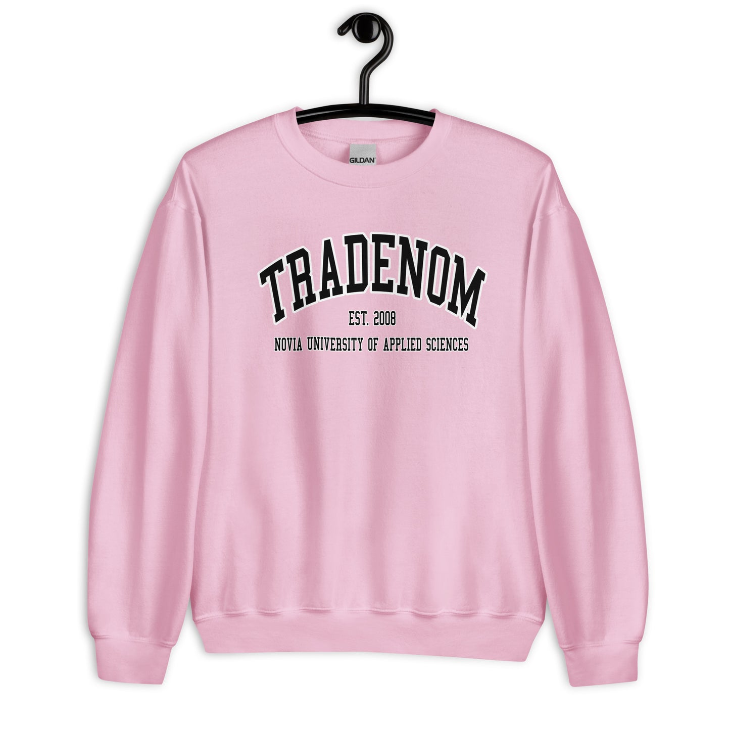 Tradenom Sweatshirt Svart Tryck