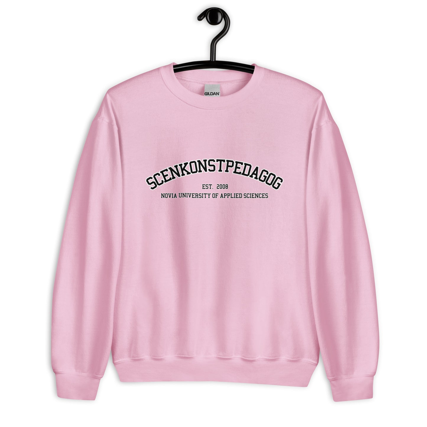 Scenkonstpedagog Sweatshirt Svart Tryck