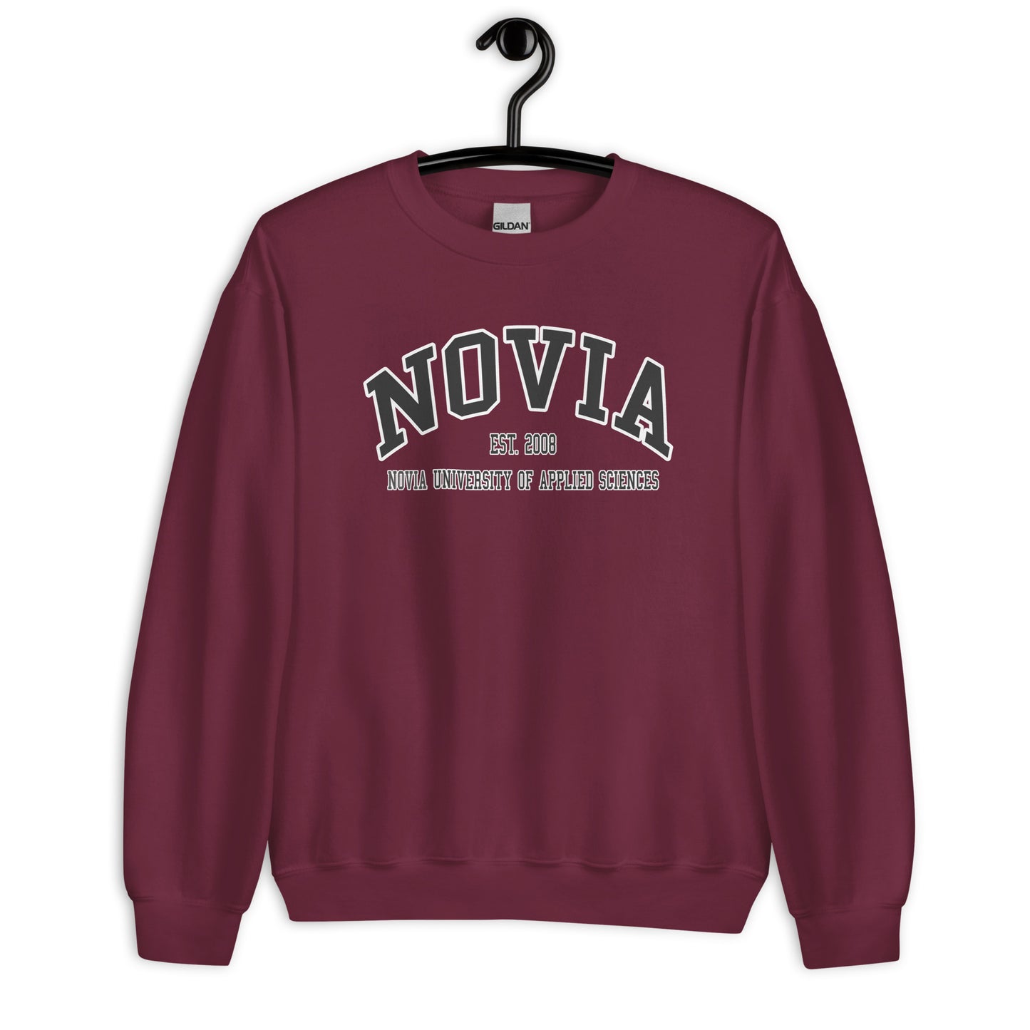 Novia Sweatshirt Svart Tryck